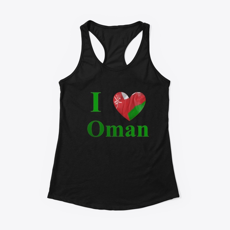 I love Oman T-shirt design