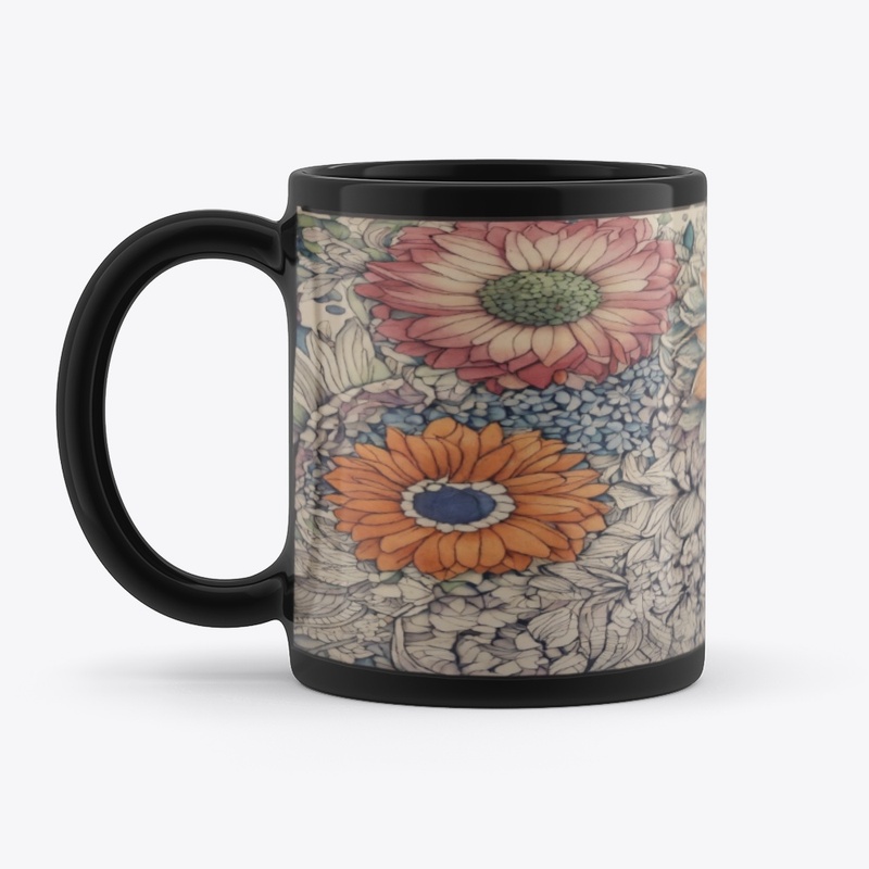 Zen Tangle Flower Harmony