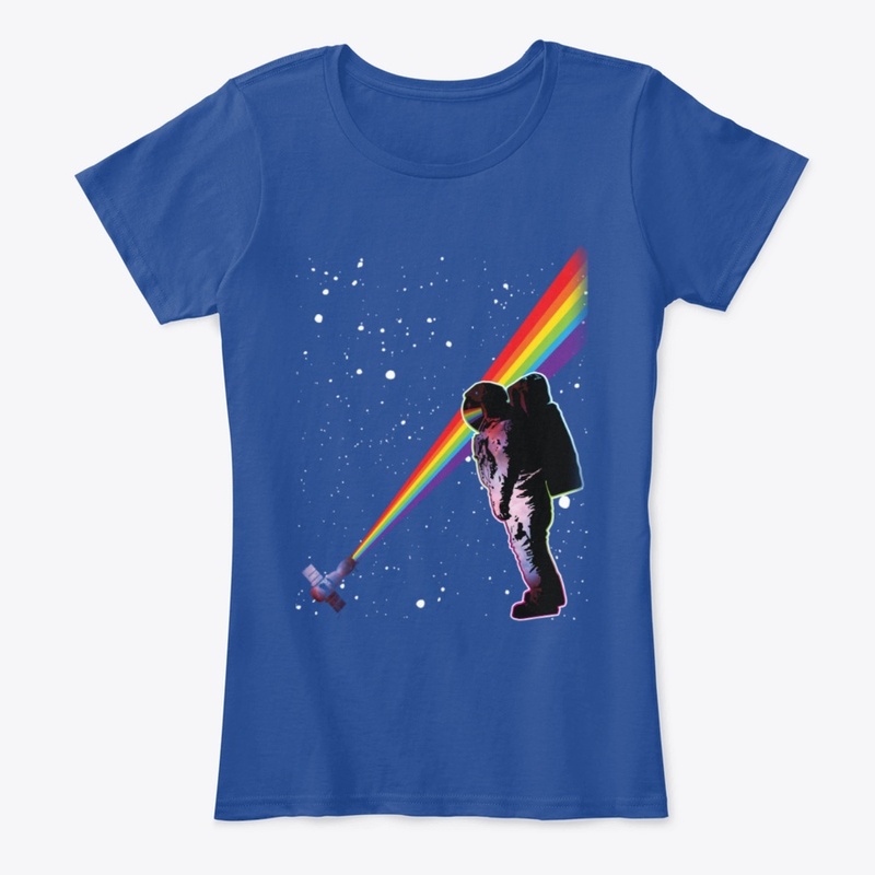 Rainbow Astronaut LBGT Month