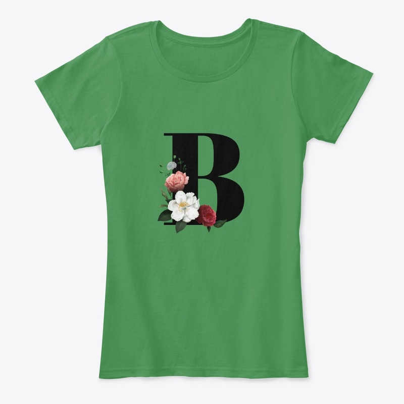 Floral Letter B