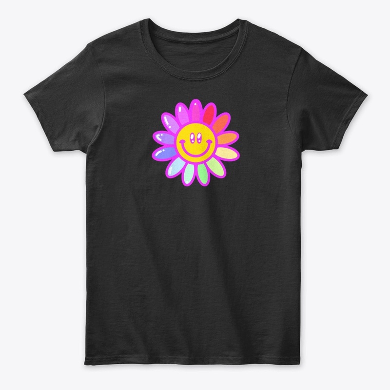 Rainbow Flower T-Shirt
