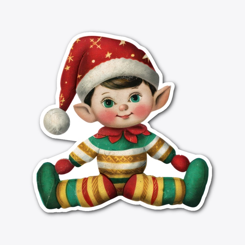 Christmas kid toy Sticker