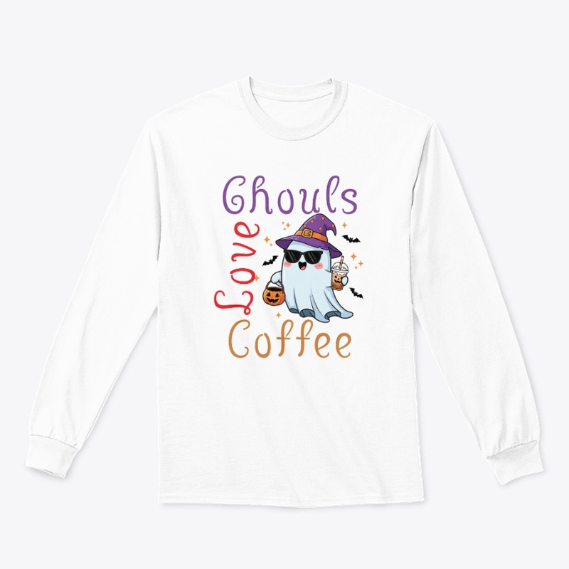 Ghouls Love Coffee Halloween