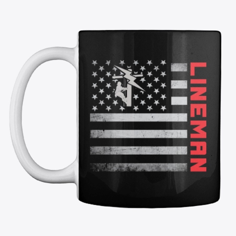 Lineman US Flag