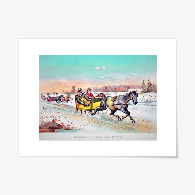 Waking up the old mare,