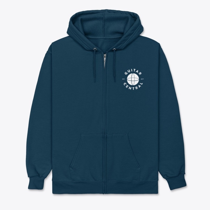 Guitar Central Zip Hoodie