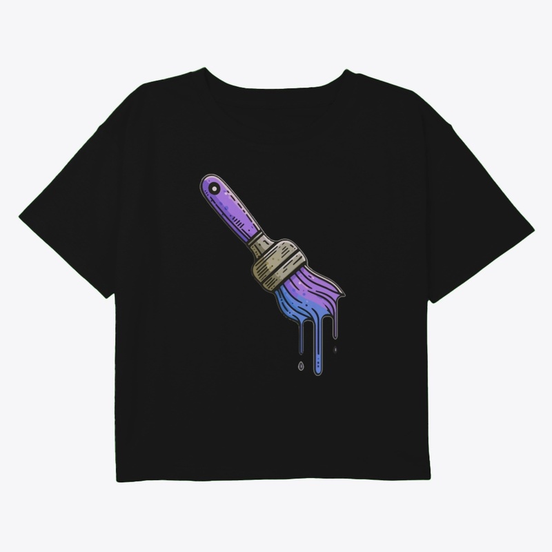 DRIPPING ARTIST PAINTBRUSH