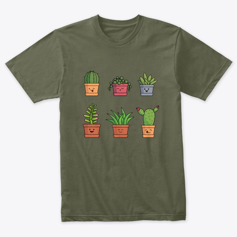 Happy succulents and cacti