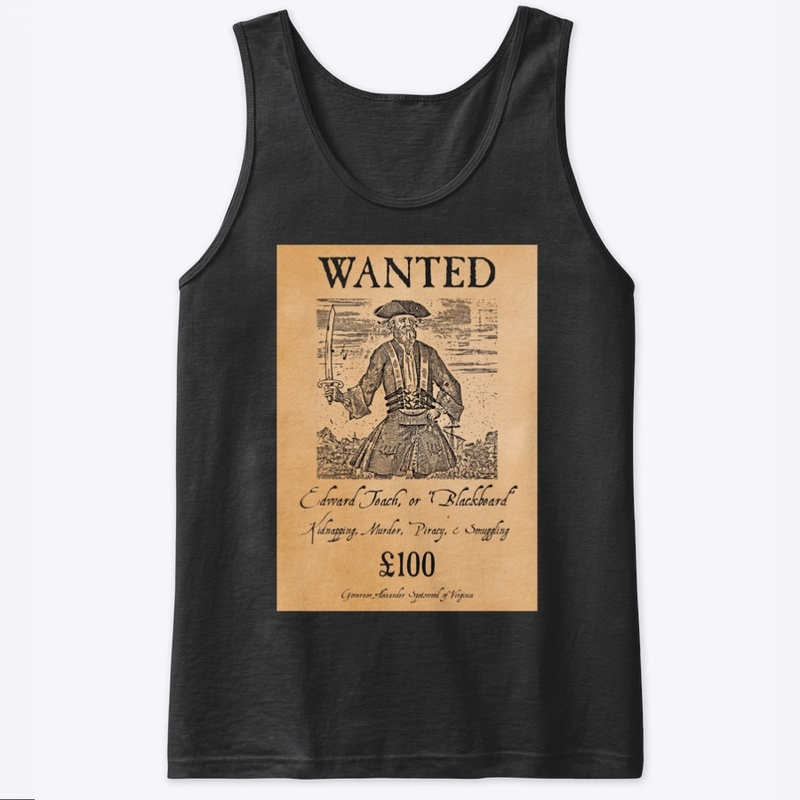 Blackbeard Wanted Poster