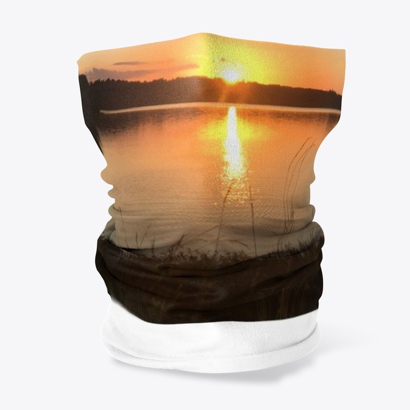 Sunset Cross over Water