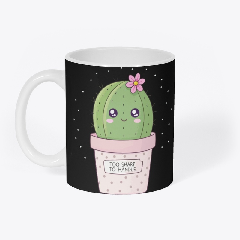 Too Sharp to Handle Cactus T-Shirt