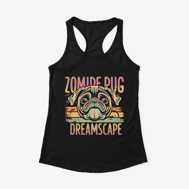 Pug Dreamscape: Surreal Pug Art