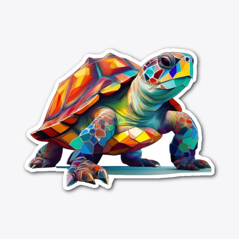 Colorful turtle