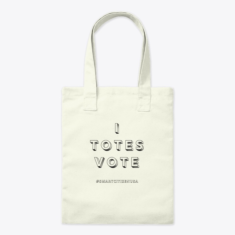 I Totes Vote - Natural Jute