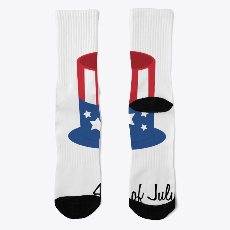 Uncle Sam hat 4th of July Tee