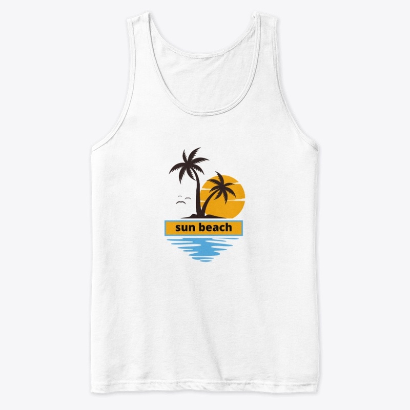 beach palm graphic