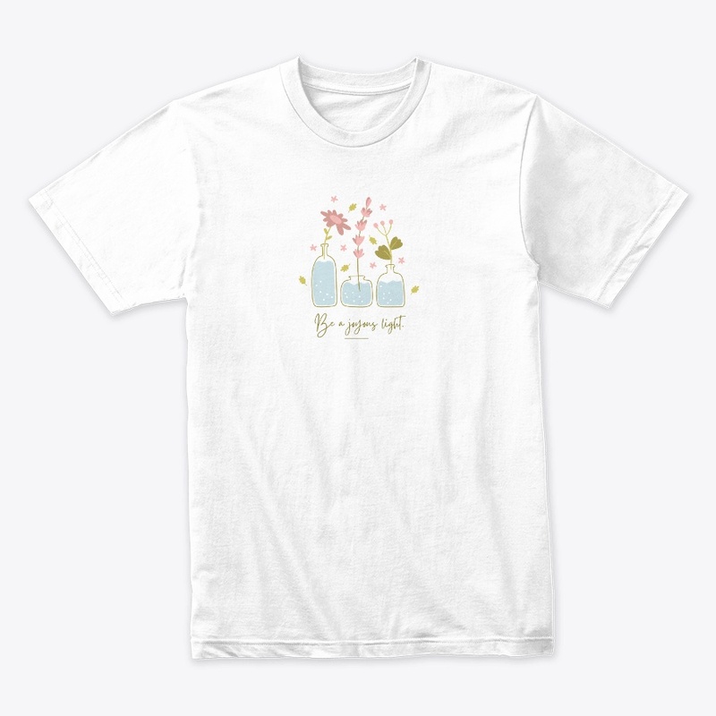 'Be a joyous light' Minimalist Design