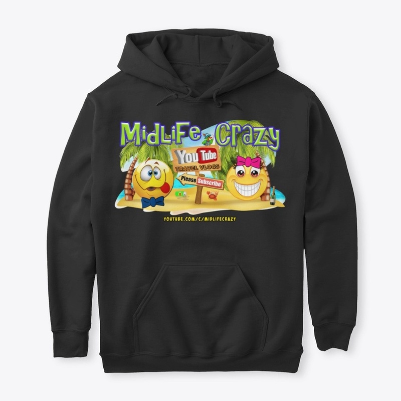Midlife Crazy Classic Pullover Hoodie
