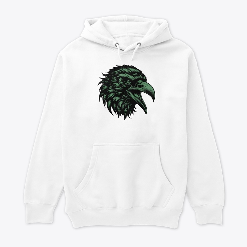 Intense Angry Crow Design