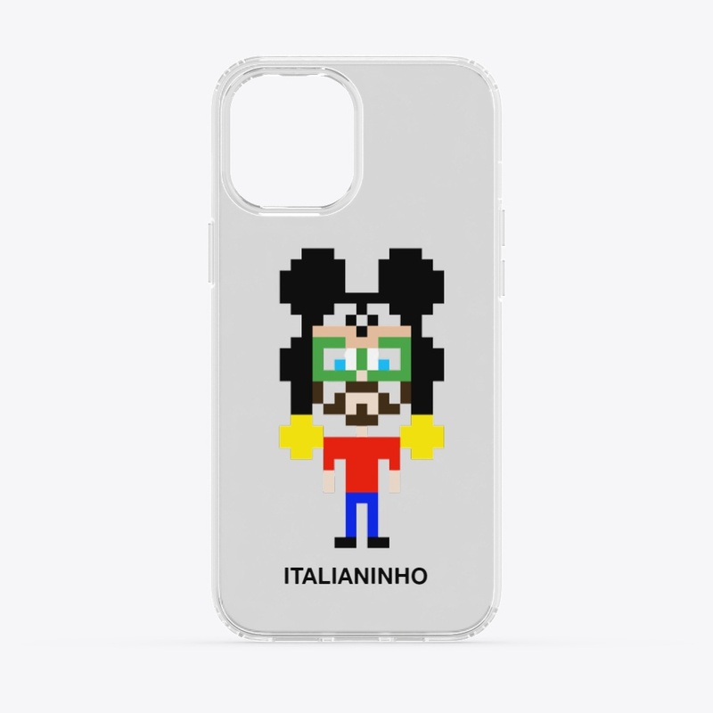 Capinha iphone transparente do ita
