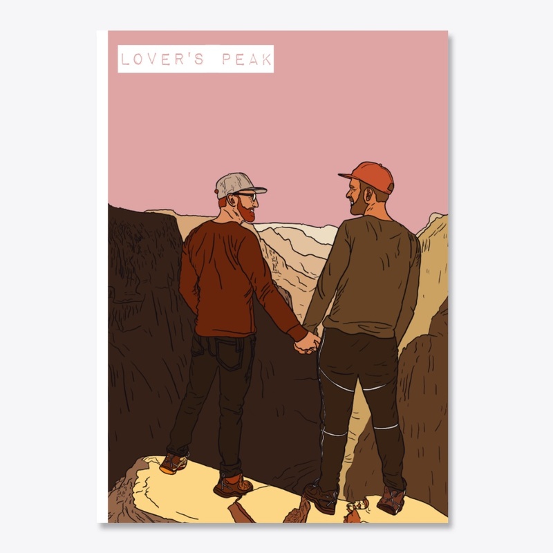 Pink Collection: Lover's Peak Sticker