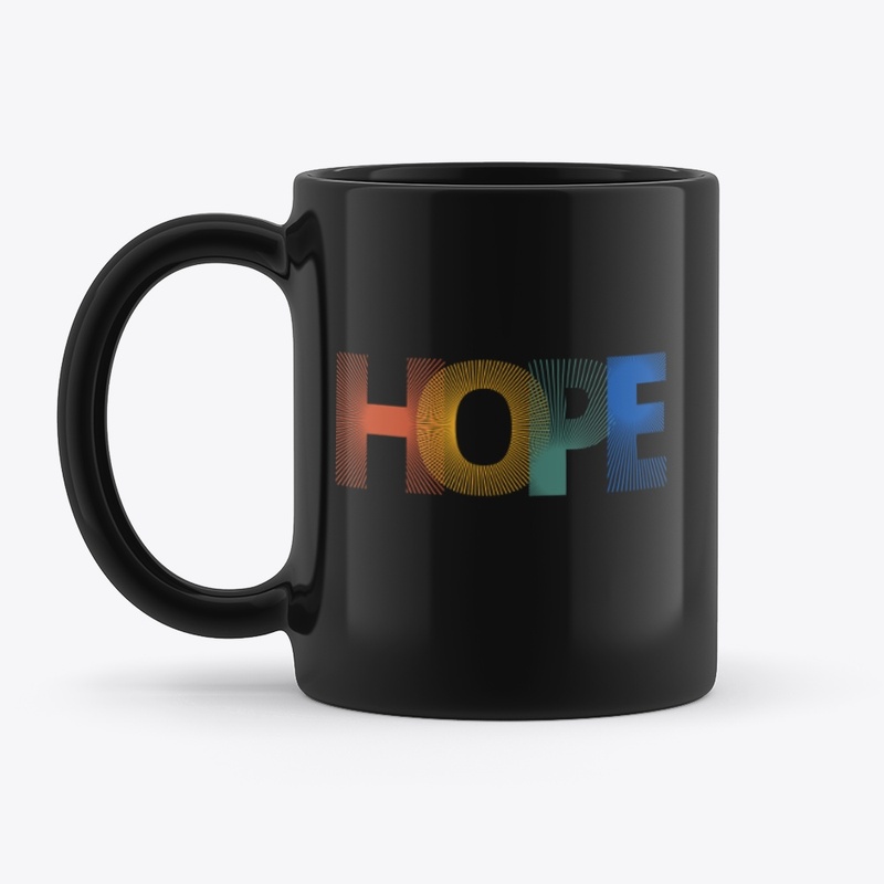 Hope - Black Mug