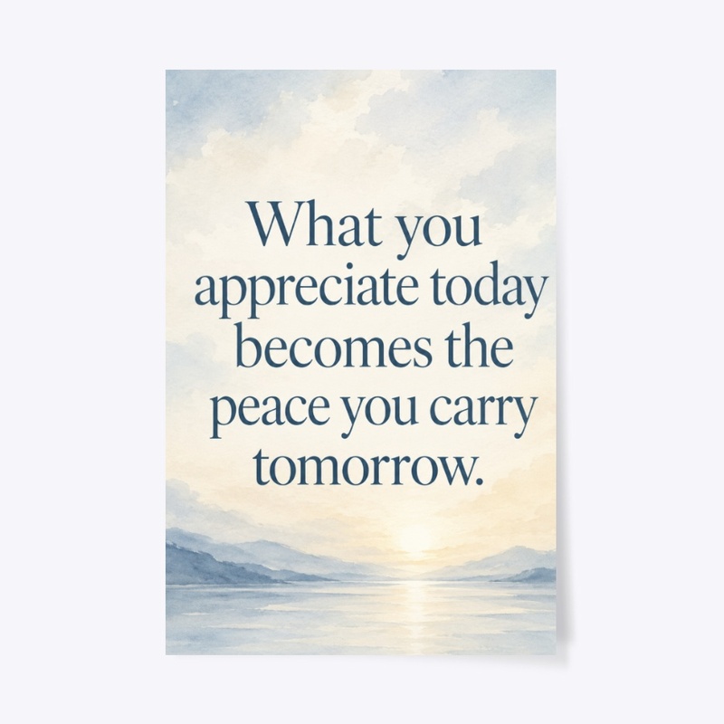 What You Appreciate Print