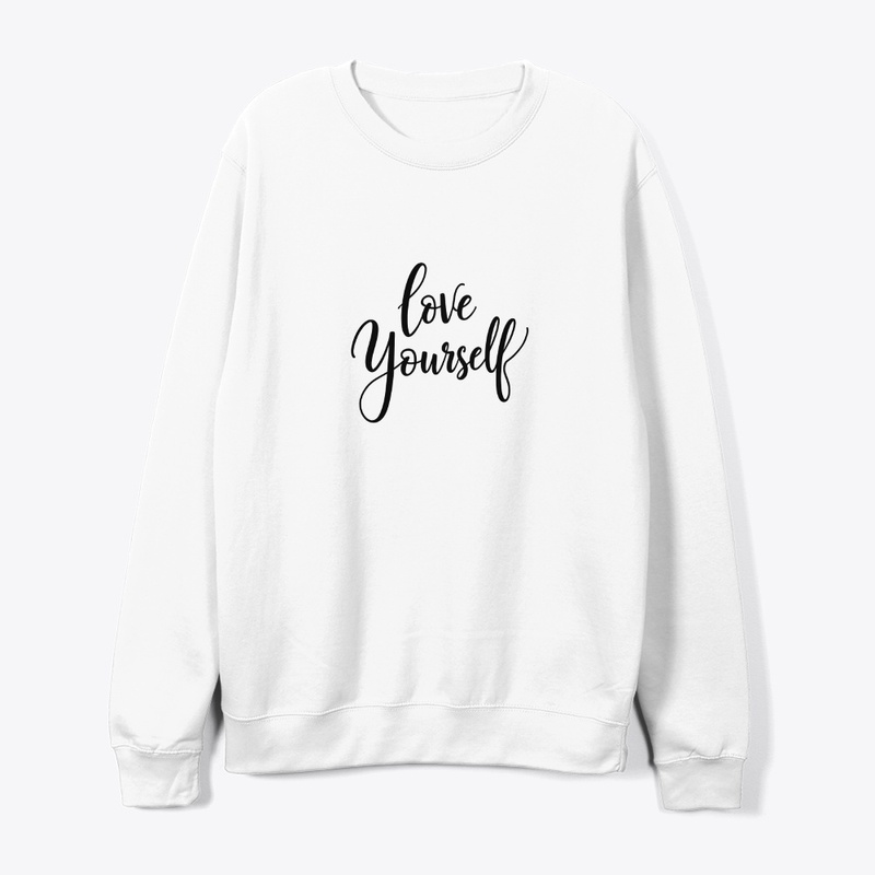 “Love Yourself” Handwritten Elegance Tee