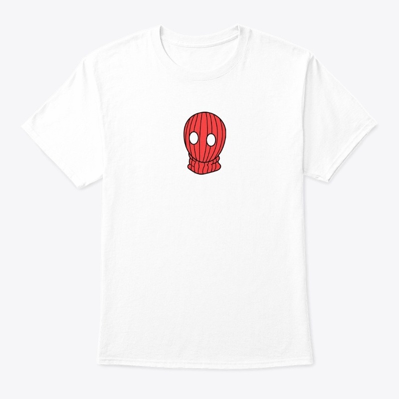 RED SKI MASK