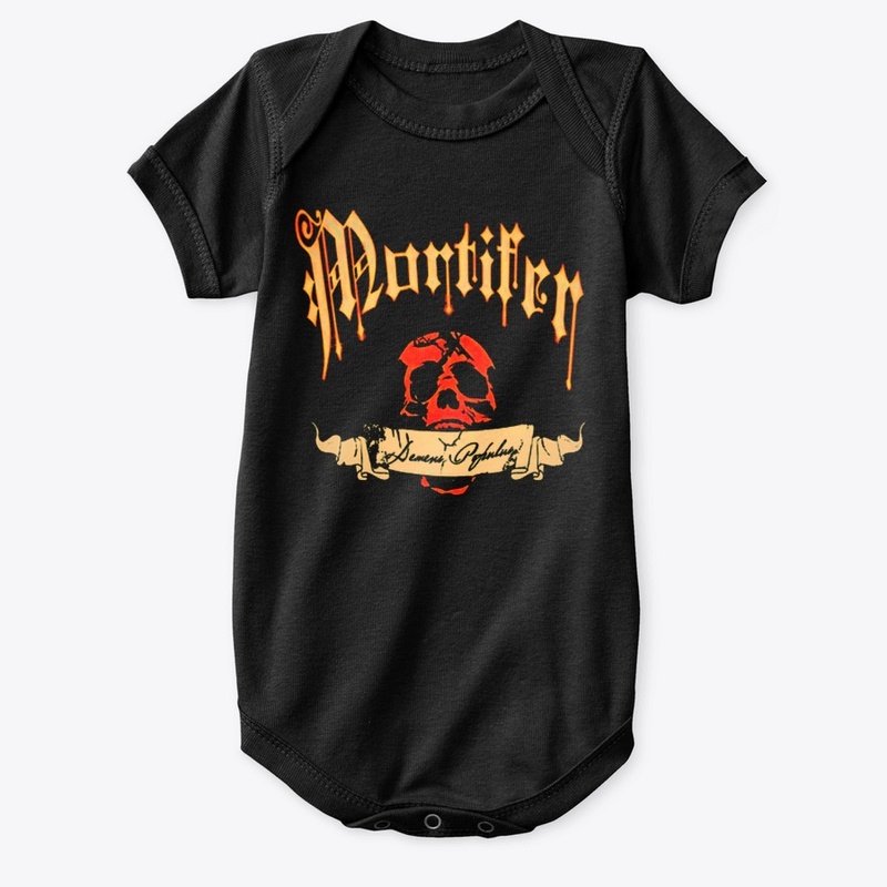 morbid baby onesie