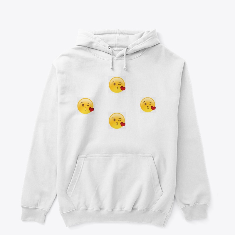 SUDADERA emoji kiss