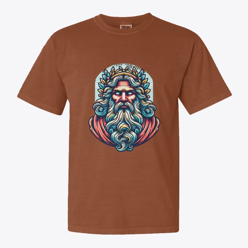 Greek Deity Zeus Design 1