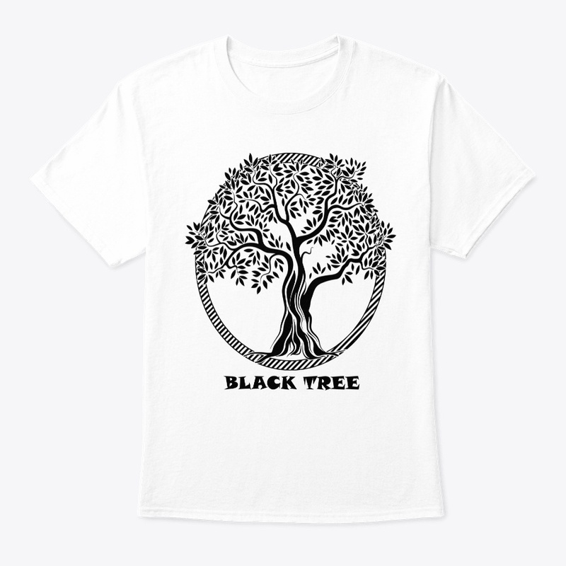 BLACK TREE WITH RECTANGLE