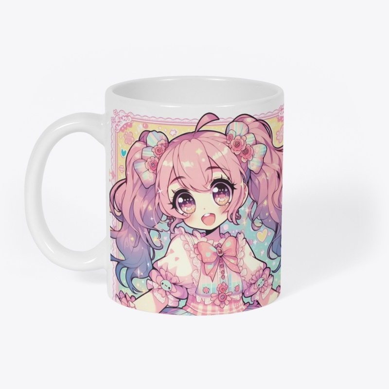 Cute Anime tshirt for girls