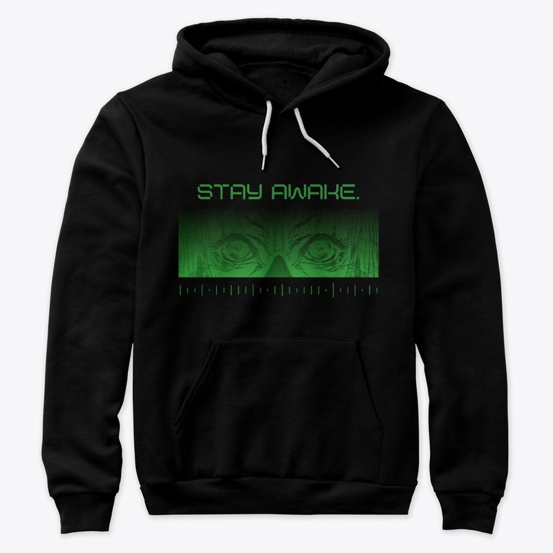 Stay Awake/Green Future Hoodie Tech Wear