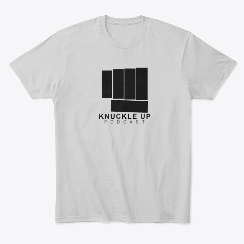 Knuckle Up Podcast Logo - Black