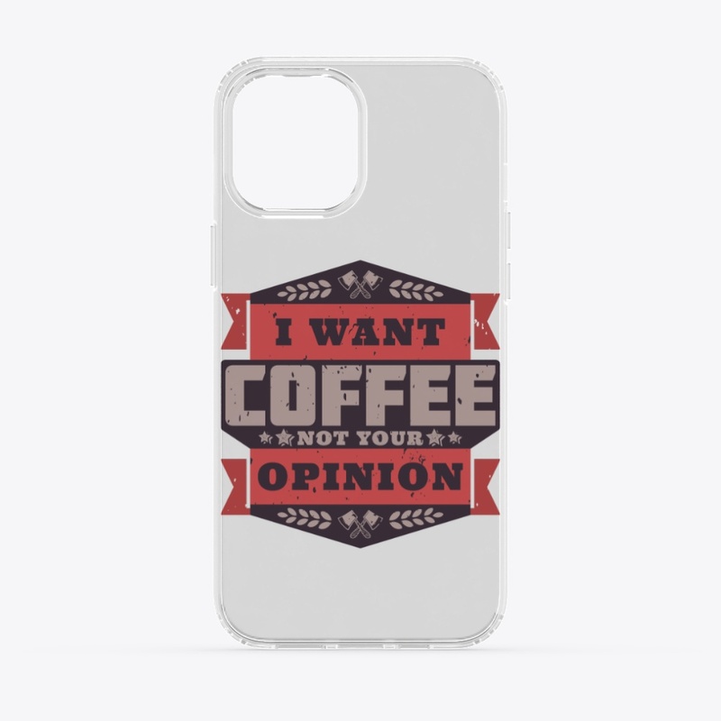I Want Coffee
