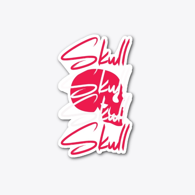 Retro Skull Typography Graphic T-Shirt