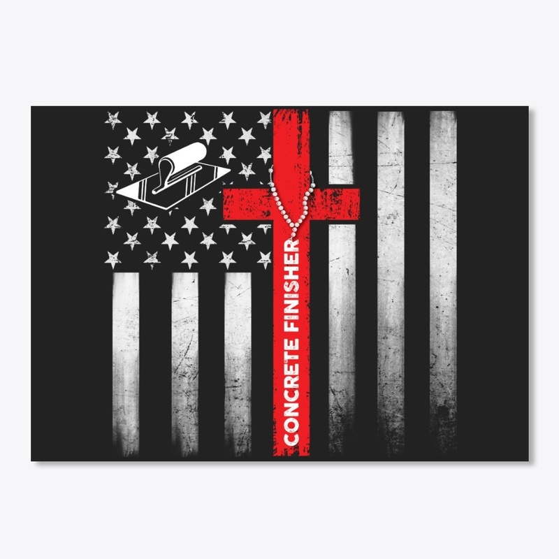 Cross Concrete Finisher Mask