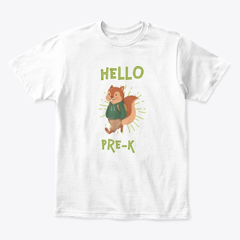 HELLO PRE-K SQUIRREL