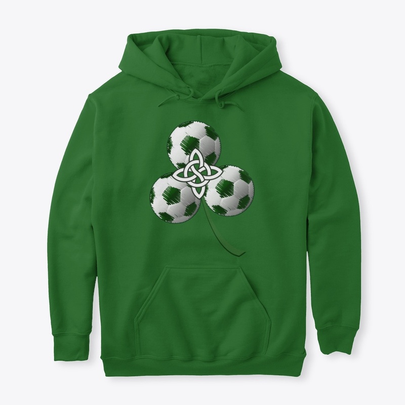 Soccer Ball Celtic Knot St Patricks Gift