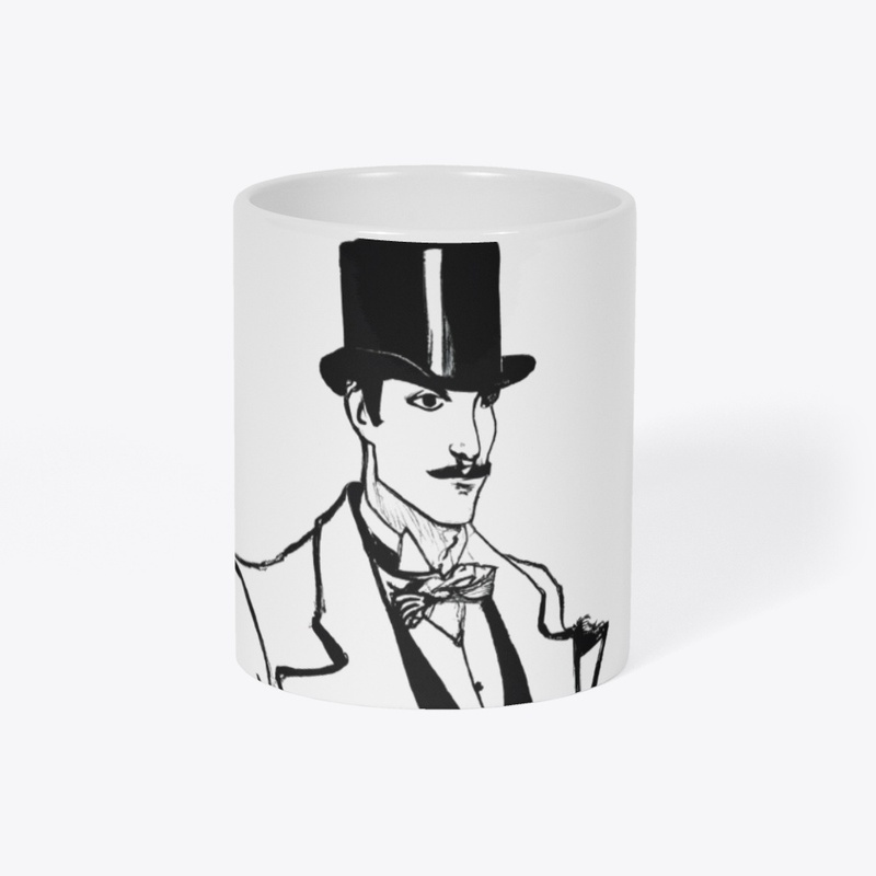 "Gentleman Sketch" Printed