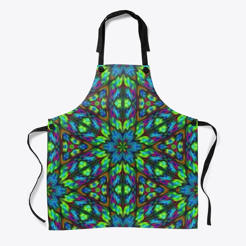 Blue Green Kaleidoscope