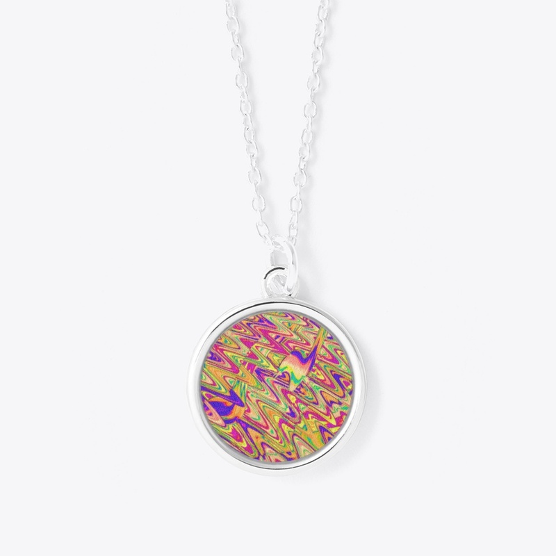 Psychedelic Colorful Neon Abstract Art