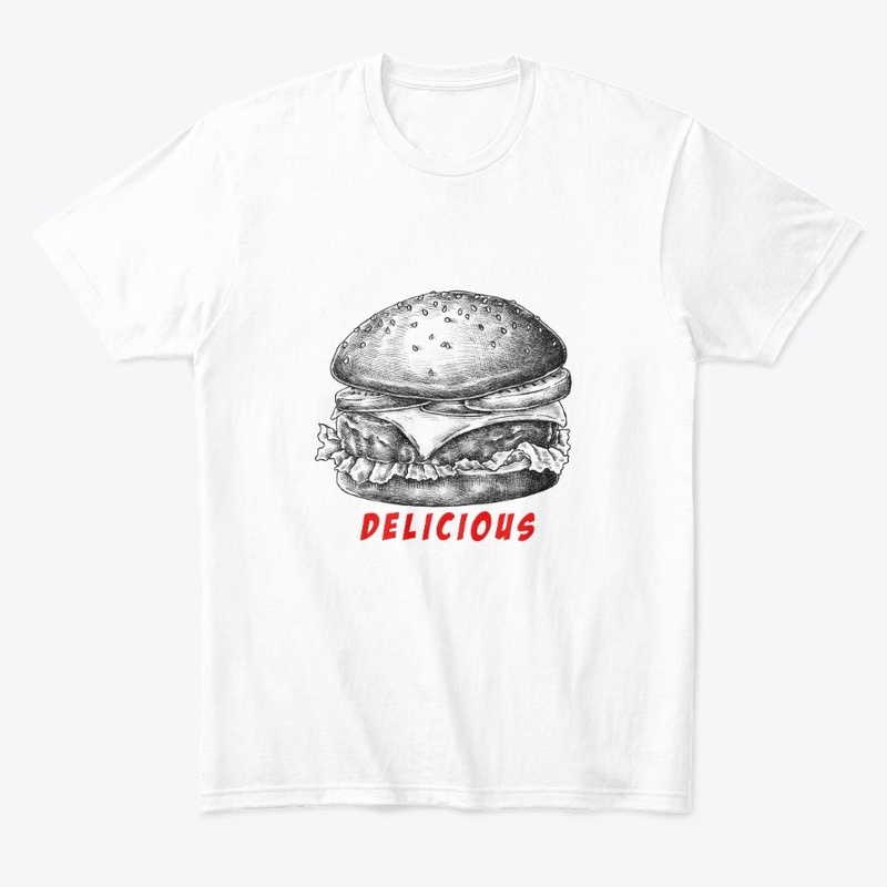 funny burger t-shirts