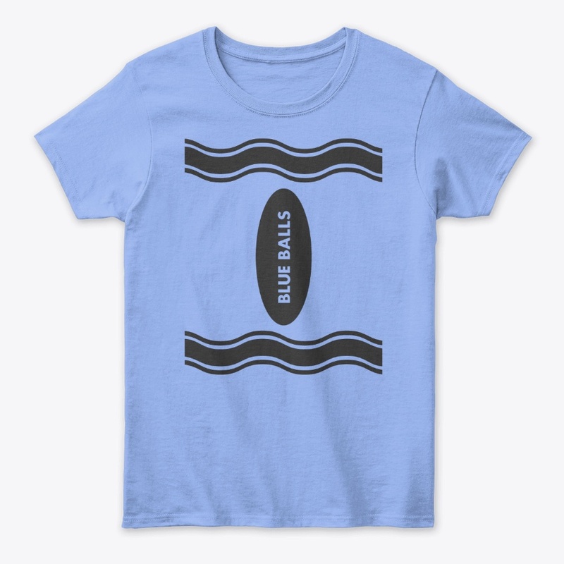 Blue Balls Crayon Halloween Costume