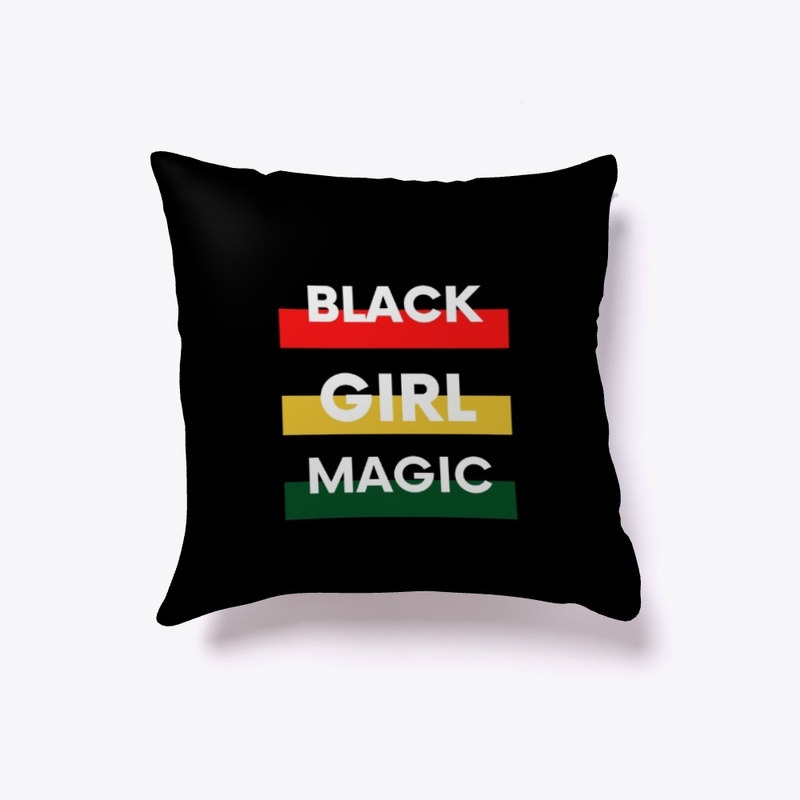 PILLOW BLACK GIRL MAGIC....