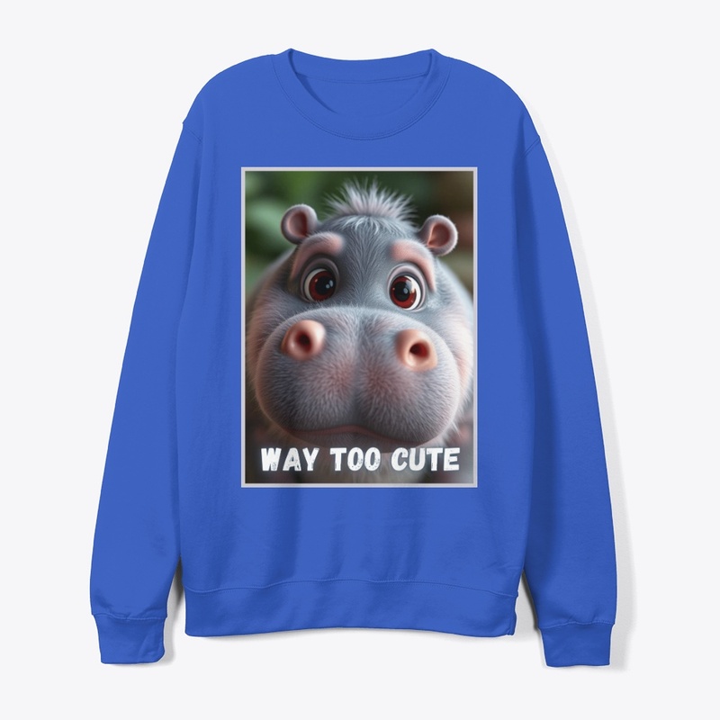 Way Too Cute - Hippo
