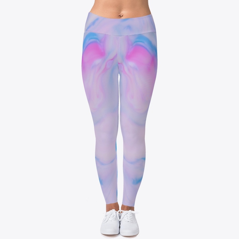 Pink and Blue Swirls