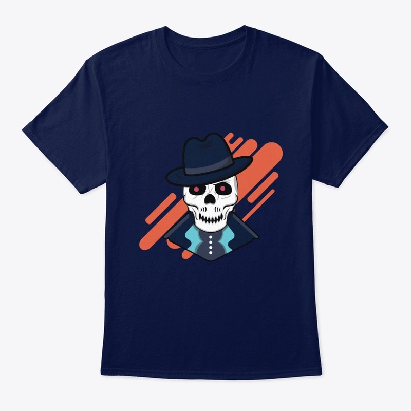 Mafia Skull Design.